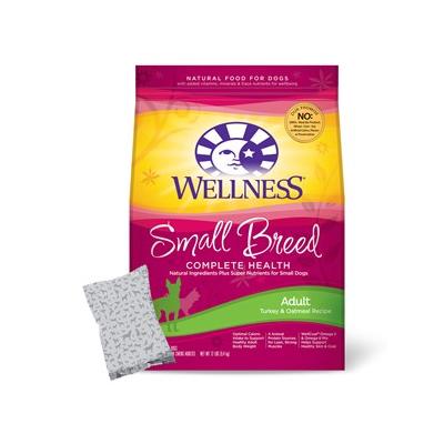 Wellness Small Breed Complete Health Adult Turkey & Oatmeal