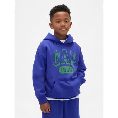 Gap Blue/Green Vintage Soft Logo Hoodie (4-13yrs)