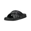 Pantolette HÖGL "Högl Pantoletten Leder", Damen, Gr. 39, schwarz, Leder, casual, Schuhe