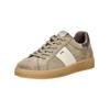 Sneaker NERO GIARDINI "Nero Giardini Sneaker Veloursleder", Damen, Gr. 40, braun (braun, weiß), Veloursleder, casual, Schuhe