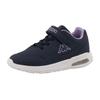 Sneaker KAPPA "Mona", Gr. 37, blau (navy, flieder), Synthetik, sportlich, Schuhe