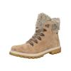 Schnürstiefelette LEGERO "Legero Stiefelette Veloursleder", Damen, Gr. 42, beige, Veloursleder, casual, Schuhe
