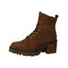 Schnürstiefelette BULLBOXER "Bullboxer Stiefelette Leder", Damen, Gr. 37, braun, Leder, casual, Schuhe