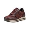 Sneaker GABOR COMFORT "Gabor Comfort Sneaker Veloursleder", Damen, Gr. 38,5, rot (merlot), Veloursleder, casual, Schuhe