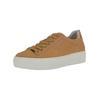 Sneaker GABOR COMFORT "Gabor Comfort Sneaker Veloursleder", Damen, Gr. 38,5, beige (sand), Veloursleder, casual, Schuhe