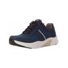Sneaker PIUS GABOR "Pius Gabor Sneaker Leder/Textil", Herren, Gr. 44, blau (jeans), Leder, Textil, casual, Schuhe
