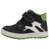 Sneaker LURCHI "Dolto TEX", Kinder, Gr. 27, grün (schwarz, weiß, grün), Veloursleder, sportlich, Schuhe, Klettboots mit TEX, Größenschablone zum Download