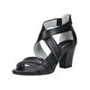 High-Heel-Pumps NERO GIARDINI "Nero Giardini Pumps Leder", Damen, Gr. 38, schwarz, Leder, casual, Schuhe