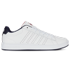 Sneaker K-SWISS "COURT BASE II", Gr. 41, weiß, navy, rot, Leder, sportlich, Schuhe