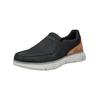 Slipper BUGATTI "bugatti Slipper Lederimitat", Herren, Gr. 45, schwarz, Lederimitat, casual, Schuhe