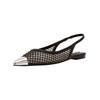 Ballerina STEVE MADDEN "STEVE MADDEN Ballerinas Leder/Textil", Damen, Gr. 41, schwarz, Leder, Textil, casual, Schuhe