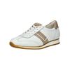 Sneaker PAUL GREEN "Paul Green Sneaker Leder", Damen, Gr. 37,5, weiß (weiß, beige), Leder, casual, Schuhe