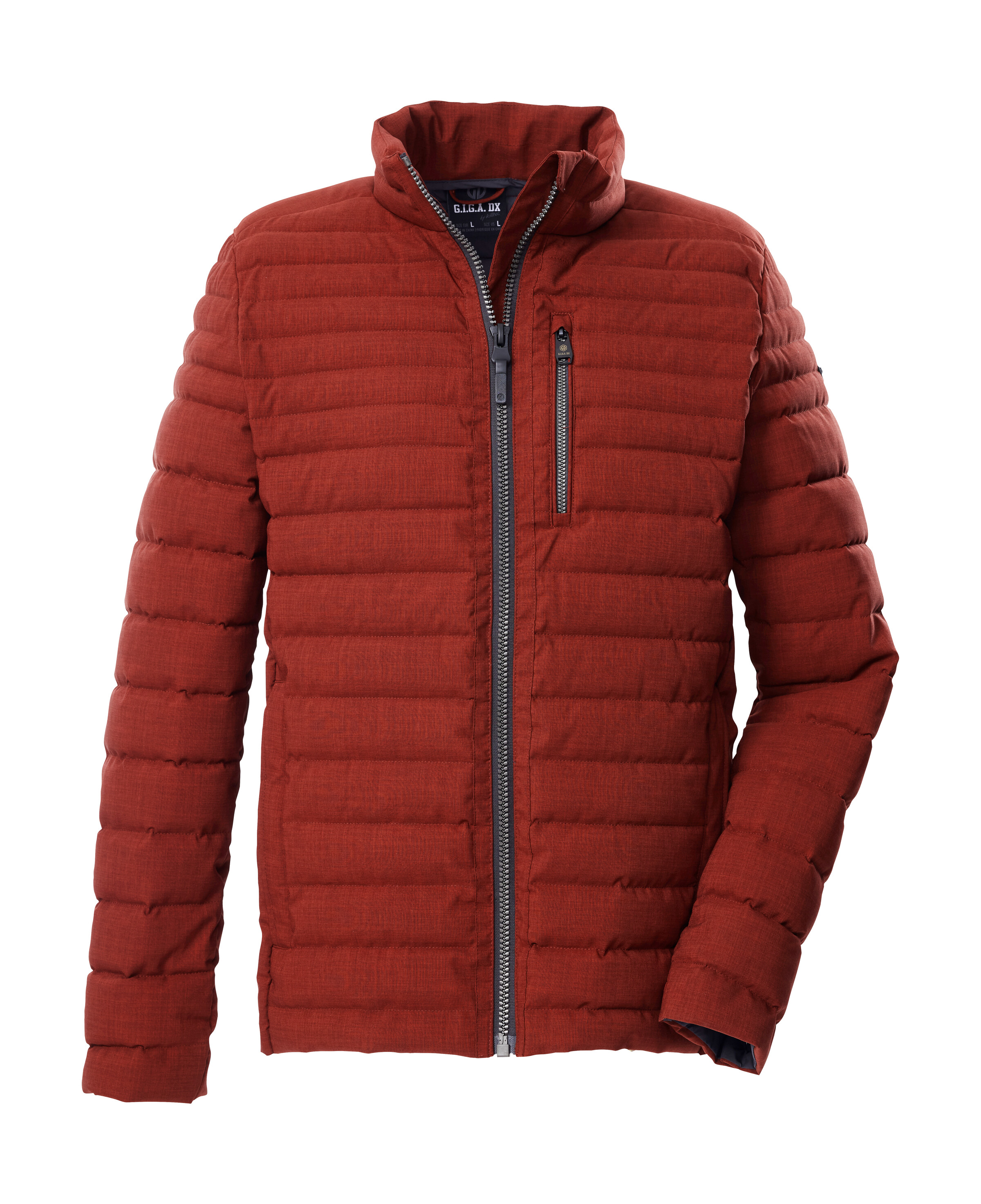 Steppjacke "GW 29 MN QLTD JCKT", Damen, Gr. M, rot (feuerrot), Obermaterial: 100% Polyester;Futter: 100% Polyester;Füllung: 100% Polyester, G.I.G.A. DX BY KILLTEC, Jacken Steppjacke, Urbaner Style, wasserabweisend, atmungsaktiv, PFAS-frei imprägniert