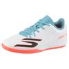 Fußballschuh SKECHERS "JR YOUTH IC, Skechers Skx_2 Jr Youth Ic", Gr. 34, wtqp weiß, Lederimitat, sportlich, Schuhe, Indoor Court Schuh mit leichter Skechers Move Foam™-Dämpfung