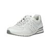 Sneaker GABOR COMFORT "Gabor Comfort Sneaker Leder/Textil", Damen, Gr. 38,5, weiß, Leder, Textil, casual, Schuhe