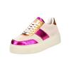 Plateausneaker STEVE MADDEN "STEVE MADDEN Sneaker Veloursleder/Textil", Damen, Gr. 39, orange, Veloursleder, Textil, casual, Schuhe