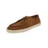 Schnürschuh GEOX "Geox Halbschuhe Veloursleder", Herren, Gr. 43, braun (mittelbraun), Veloursleder, casual, Schuhe