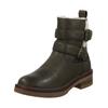 Stiefelette BLOWFISH "Blowfish Stiefelette Lederimitat/Textil", Damen, Gr. 40, grün (dunkelgrün), Lederimitat, Textil, casual, Schuhe