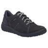 Schnürschuh JOSEF SEIBEL "Ruby 50", Damen, Gr. 42, grau (dunkelgrau), Leder, casual, Schuhe, Freizeitschuh, Komfortschuh mit TEX-Membran