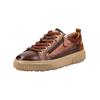 Sneaker PIKOLINOS "PIKOLINOS Sneaker Leder", Damen, Gr. 39, braun (dunkelbraun), Leder, casual, Schuhe