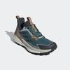 Wanderschuh ADIDAS TERREX "TERREX FREE HIKER 2.0 LOW", Gr. 44, pretea, aurivy, grethr, Synthetik, Textil, sportlich, Schuhe