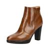 High-Heel-Stiefelette NERO GIARDINI "Nero Giardini Stiefelette Leder/Synthetik", Damen, Gr. 40, braun, Leder, Synthetik, casual, Schuhe