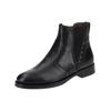 Stiefelette NERO GIARDINI "Nero Giardini Stiefelette Leder/Textil", Damen, Gr. 39, schwarz, Leder, Textil, casual, Schuhe