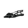 Ballerina STEVE MADDEN "STEVE MADDEN Ballerinas Leder", Damen, Gr. 39, schwarz, Leder, casual, Schuhe