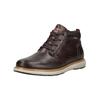 Schnürschuh PIKOLINOS "PIKOLINOS Halbschuhe Leder/Textil", Herren, Gr. 46, braun (dunkelbraun), Leder, Textil, casual, Schuhe