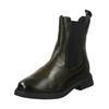 Stiefelette BAGATT "BAGATT Stiefelette Leder/Textil", Damen, Gr. 38, grün (dunkelgrün), Leder, Textil, casual, Schuhe