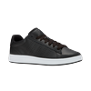 Sneaker K-SWISS "COURT BASE II", Gr. 47, schwarz-weiß (schwarz, weiß), Leder, sportlich, Schuhe