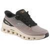 Slip-On Sneaker SKECHERS "ARCH FIT GLIDE-STEP PRO", Herren, Gr. 48,5, schwarz (taupe, schwarz), Textil, casual, Schuhe, Trainingsschuh, Laufschuh mit Glide-Step Sohle