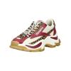 Sneaker STEVE MADDEN "STEVE MADDEN Sneaker Leder/Textil", Damen, Gr. 40, bunt (weiß, lila), Leder, Textil, casual, Schuhe