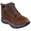 Schnürstiefel SKECHERS "RESPECTED JOHN DEERE-LANDIN", Herren, Gr. 40, braun (dunkelbraun), Leder, casual, Schuhe, Boots mit John Deere Collaboration
