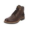 Schnürstiefelette PANTOFOLA D´ORO "Pantofola d'Oro Stiefelette Leder", Gr. 44, braun (coffee), Leder, casual, Schuhe