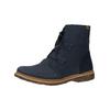 Schnürstiefelette EL NATURALISTA "El Naturalista Stiefelette Leder", Damen, Gr. 41, blau (ocean), Leder, casual, Schuhe
