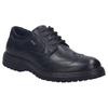 Budapester JOSEF SEIBEL "Erroll 59", Herren, Gr. 45, schwarz, Leder, Lyralochung, elegant, Schuhe, Business Schuh, Budapester mit TEX-Membrane