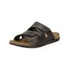 Pantolette ROHDE "Rohde Pantoletten Leder", Herren, Gr. 41, grün (olive), Leder, casual, Schuhe