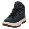 Schnürboots SUPERFIT "TEDD WMS: Weit", Kinder, Gr. 35, grün (dunkelgrün), Veloursleder, Polyester, sportlich, Schuhe, Bike Boots mit wasserdichtem GORE TEX, Größenschablone zum Download