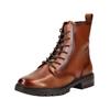 Schnürstiefelette ARA "Ara Stiefelette Glattleder", Damen, Gr. 42, braun, Glattleder, casual, Schuhe