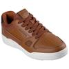 Sneaker SKECHERS "Harry Kane - Off Pitch Collection: Koopa - Harry Kane Court", Herren, Gr. 42, braun, Leder, casual, Schuhe, Retro Sneaker signiert vom weltbekannten Fußballstar Harry Kane