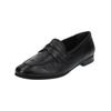Slipper MELVIN & HAMILTON "Melvin & Hamilton Slipper Leder", Damen, Gr. 38, schwarz, Leder, casual, Schuhe