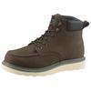 Schnürstiefel SKECHERS "KADMIEL JOHN DEERE-GRAND CREEK", Herren, Gr. 41, braun (dunkelbraun), Leder, casual, Schuhe, Boots mit John Deere Collaboration