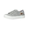 Schnürschuh BLOWFISH "Blowfish Halbschuhe Canvas", Damen, Gr. 37, grau, Textil, casual, Schuhe