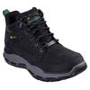 Schnürstiefel SKECHERS "RESPECTED JOHN DEERE-LANDIN", Herren, Gr. 46, schwarz, Leder, casual, Schuhe, Boots mit John Deere Collaboration