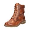 Schnürstiefelette PIKOLINOS "PIKOLINOS Stiefelette Leder", Damen, Gr. 40, braun (brandy), Leder, casual, Schuhe