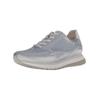 Sneaker GABOR COMFORT "Gabor Comfort Sneaker Leder/Textil", Damen, Gr. 39, blau (azur), Leder, Textil, casual, Schuhe