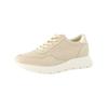 Sneaker PAUL GREEN "Paul Green Sneaker Leder", Damen, Gr. 40, beige (beige, gold), Leder, casual, Schuhe