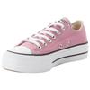 Sneaker CONVERSE "CHUCK TAYLOR ALL STAR LIFT PLATFORM", Gr. 37, cliffside rose, weiß, schwarz, Textil, sportlich, Schuhe