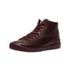 Stiefelette SOFTINOS "softinos Sneaker Leder", Damen, Gr. 37, rot (dunkelrot), Leder, casual, Schuhe